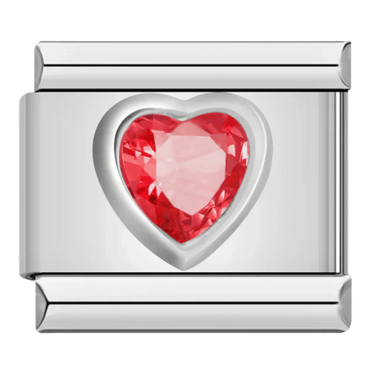 GEM HEART - – Italian Charm Bracelet by Charmette