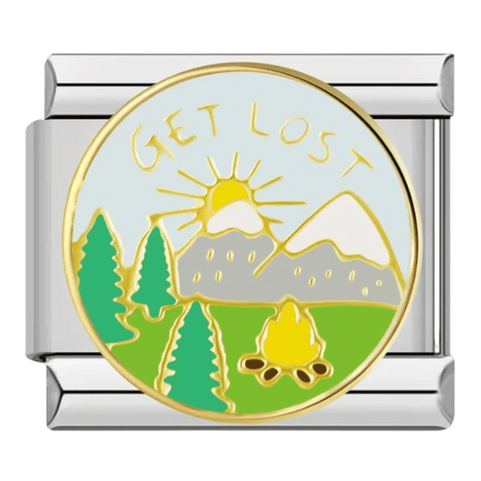 Get Lost - – Italian Charm Bracelet by Charmette