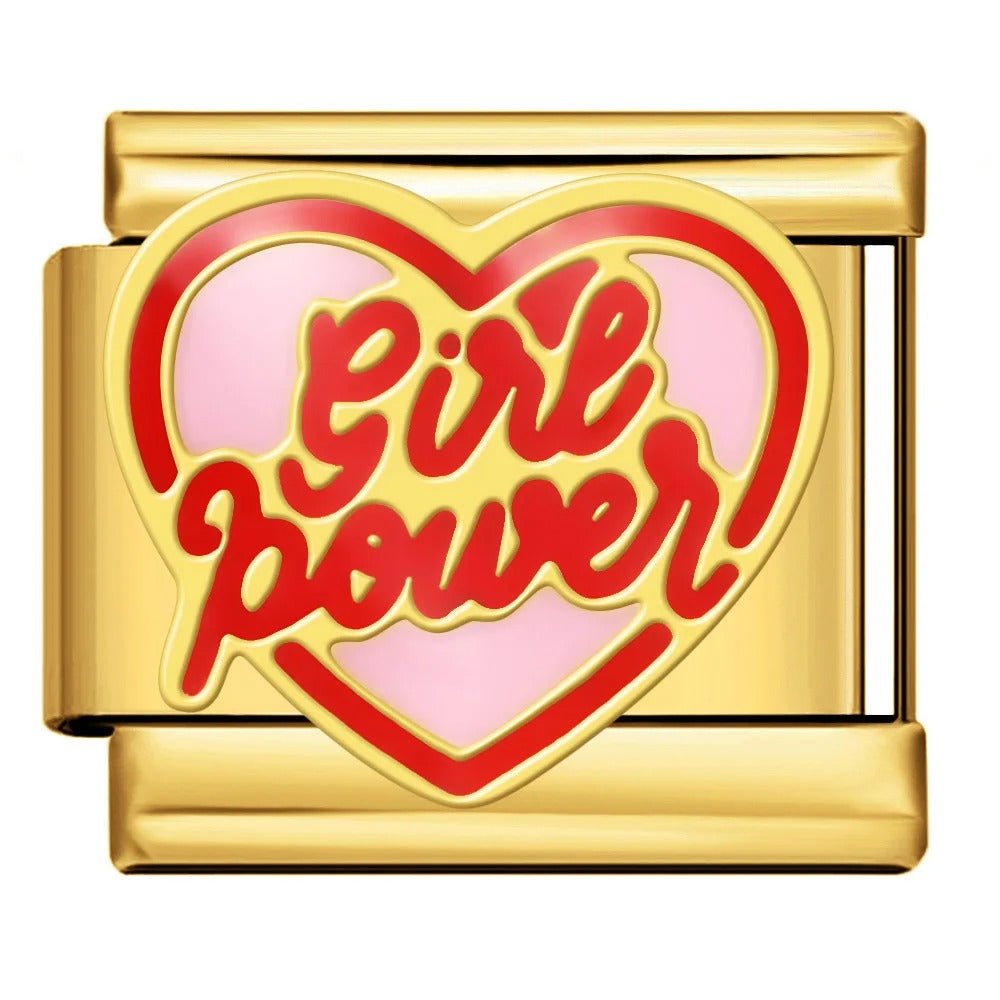 Girl Power - – Italian Charm Bracelet by Charmette