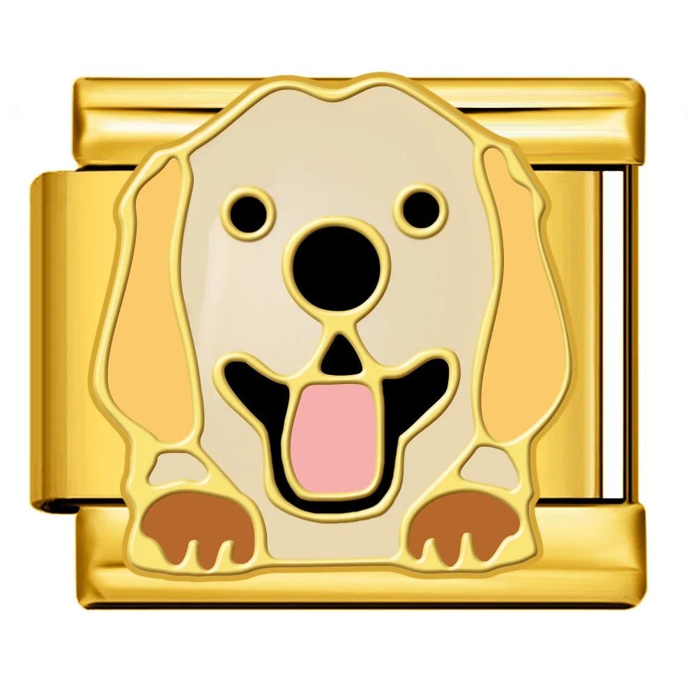Golden Retriever - – Italian Charm Bracelet by Charmette