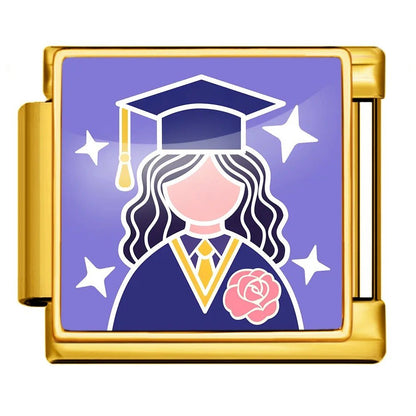 Graduation - – Italian Charm Bracelet by Charmette