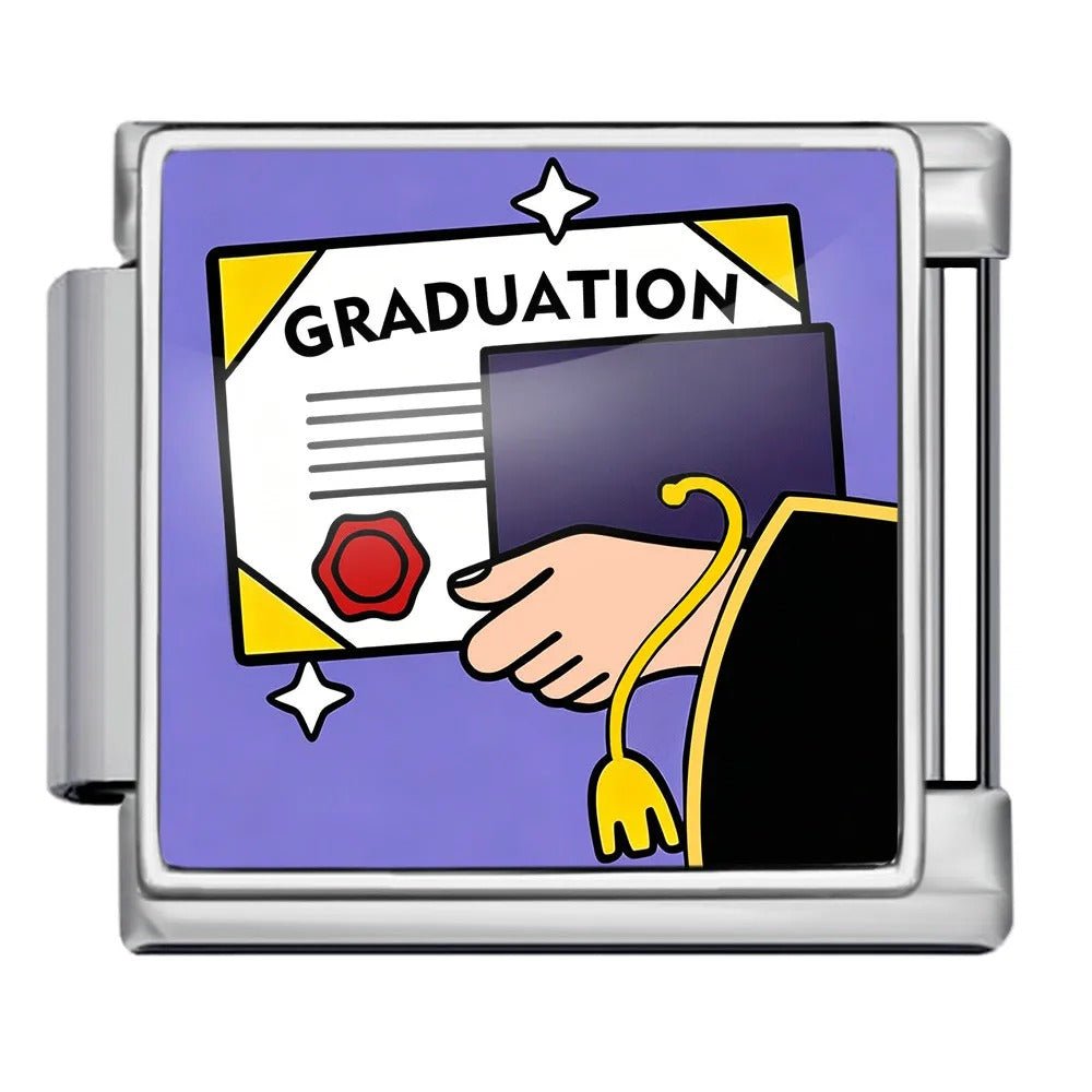 Graduation - – Italian Charm Bracelet by Charmette
