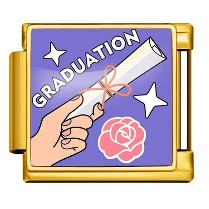 Graduation - – Italian Charm Bracelet by Charmette