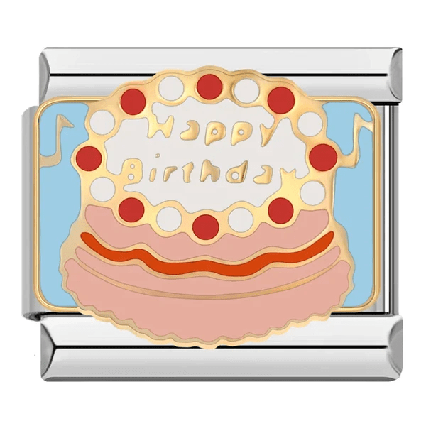 Happy Birthday! -– Italian Charm Bracelet by Charmette