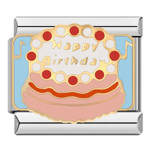 Happy Birthday! -– Italian Charm Bracelet by Charmette