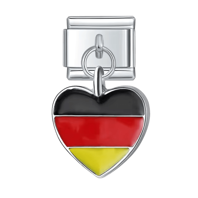 Heart Flag - – Italian Charm Bracelet by Charmette