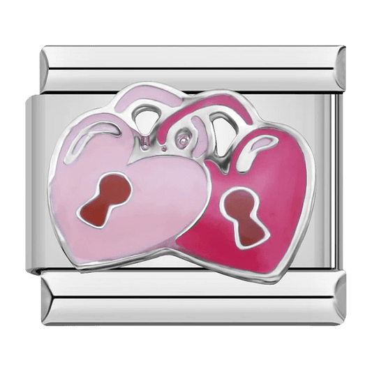 Heart Locks - – Italian Charm Bracelet by Charmette
