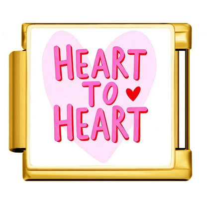 Heart to heart - – Italian Charm Bracelet by Charmette