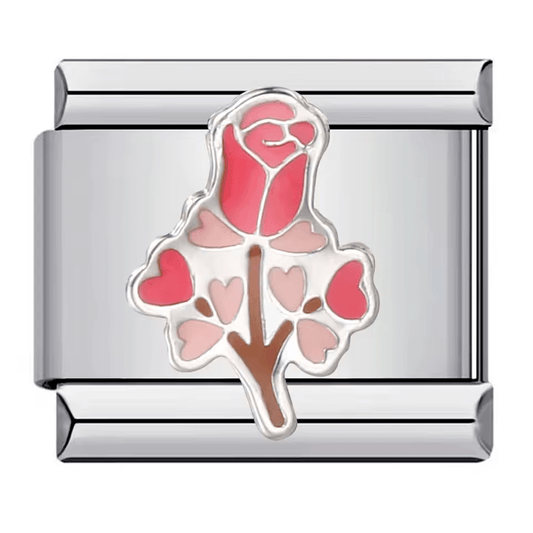 Heart Tulip - – Italian Charm Bracelet by Charmette