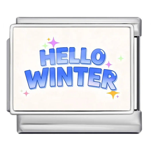 Hello Winter - – Italian Charm Bracelet by Charmette