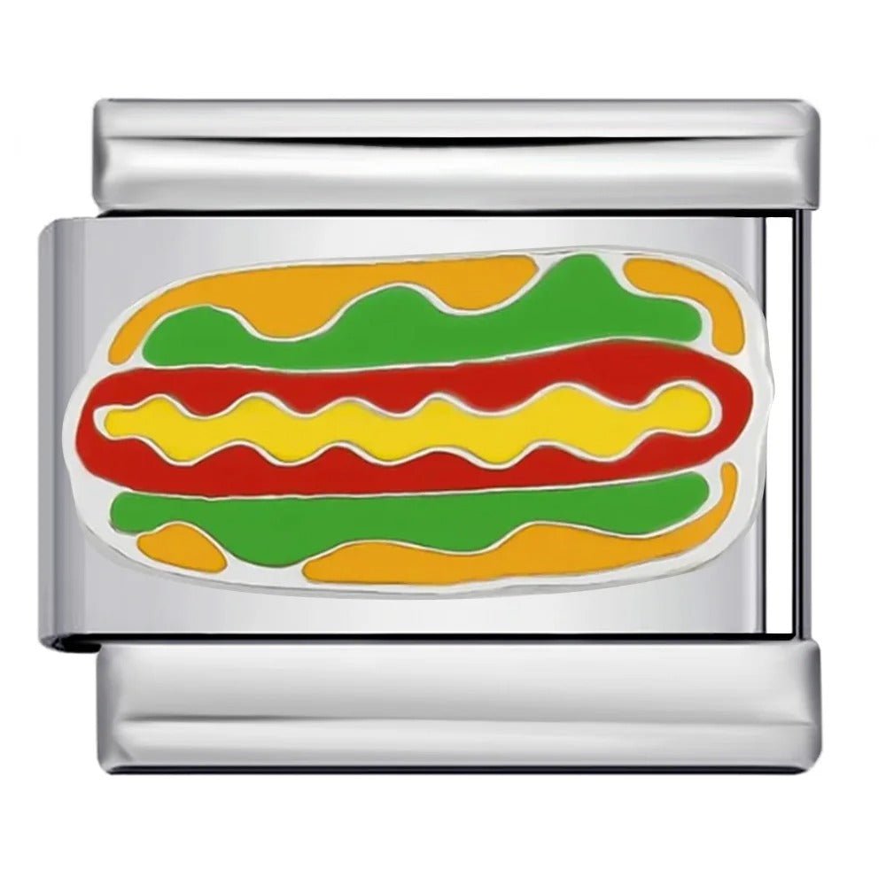 Hot Dog - – Italian Charm Bracelet by Charmette