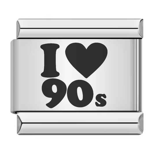 I <3 90s - – Italian Charm Bracelet by Charmette
