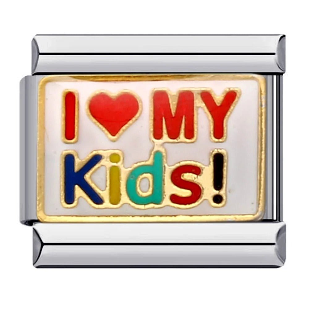 I <3 My Kids - – Italian Charm Bracelet by Charmette