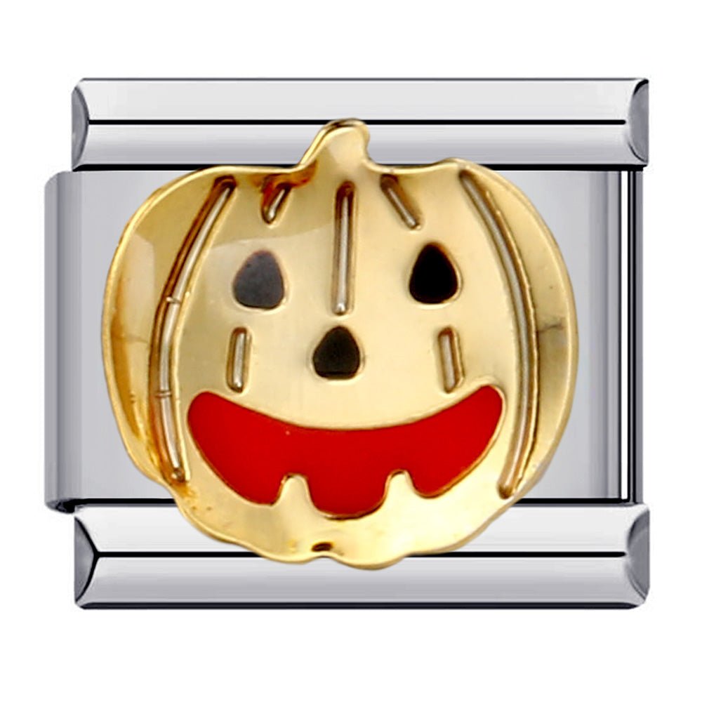 Jack O'Lantern - – Italian Charm Bracelet by Charmette