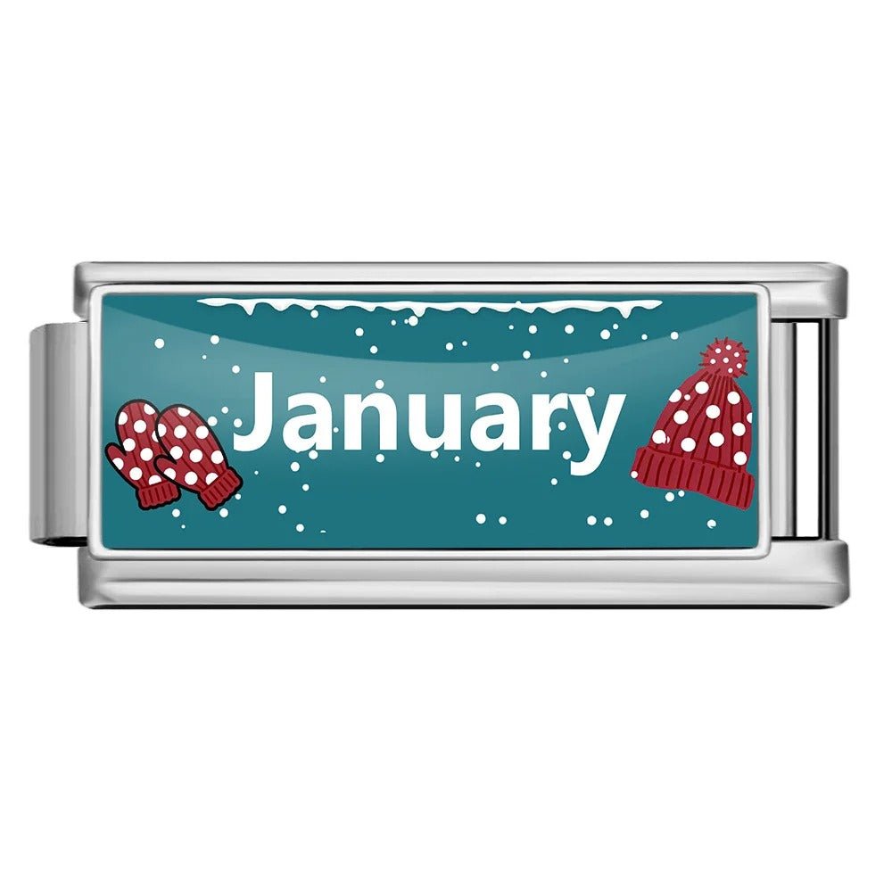January - – Italian Charm Bracelet by Charmette