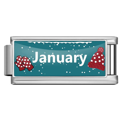January - – Italian Charm Bracelet by Charmette