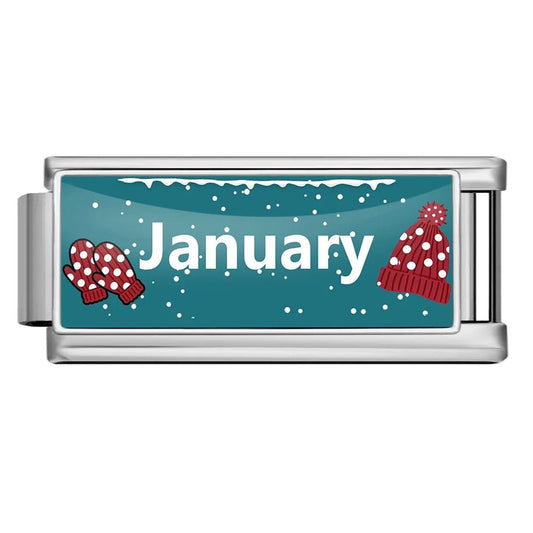 January - – Italian Charm Bracelet by Charmette