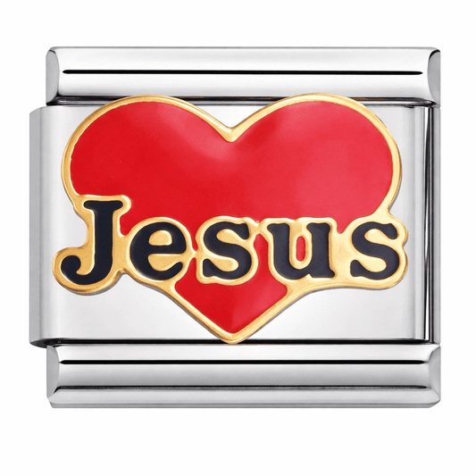 Jesus - – Italian Charm Bracelet by Charmette
