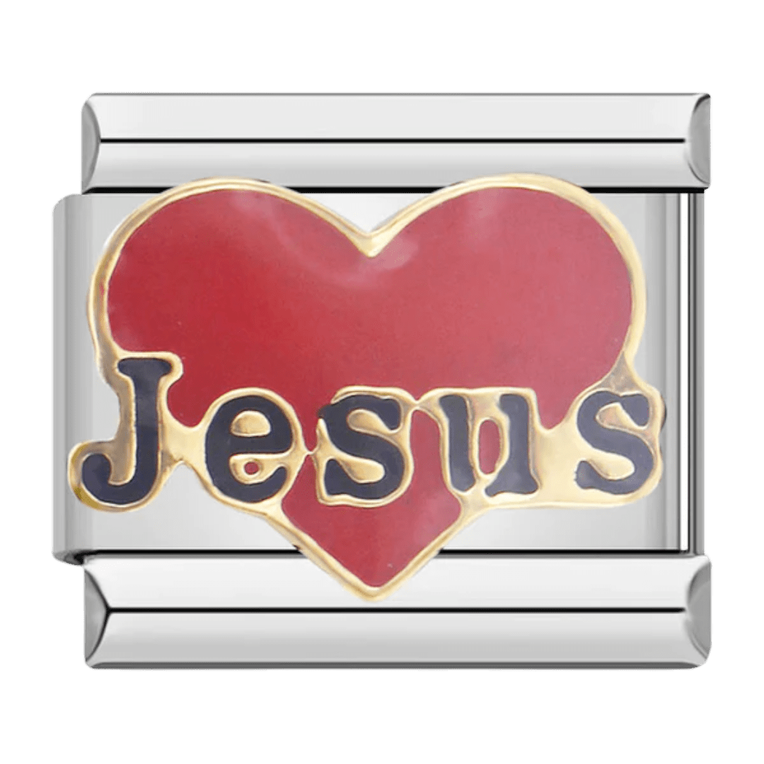 Jesus - – Italian Charm Bracelet by Charmette