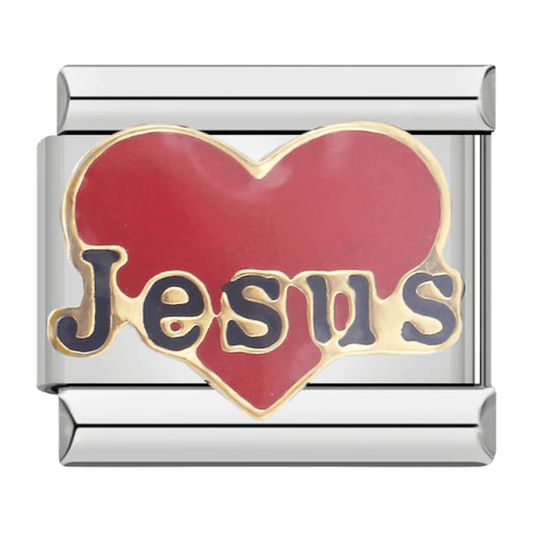 Jesus - – Italian Charm Bracelet by Charmette