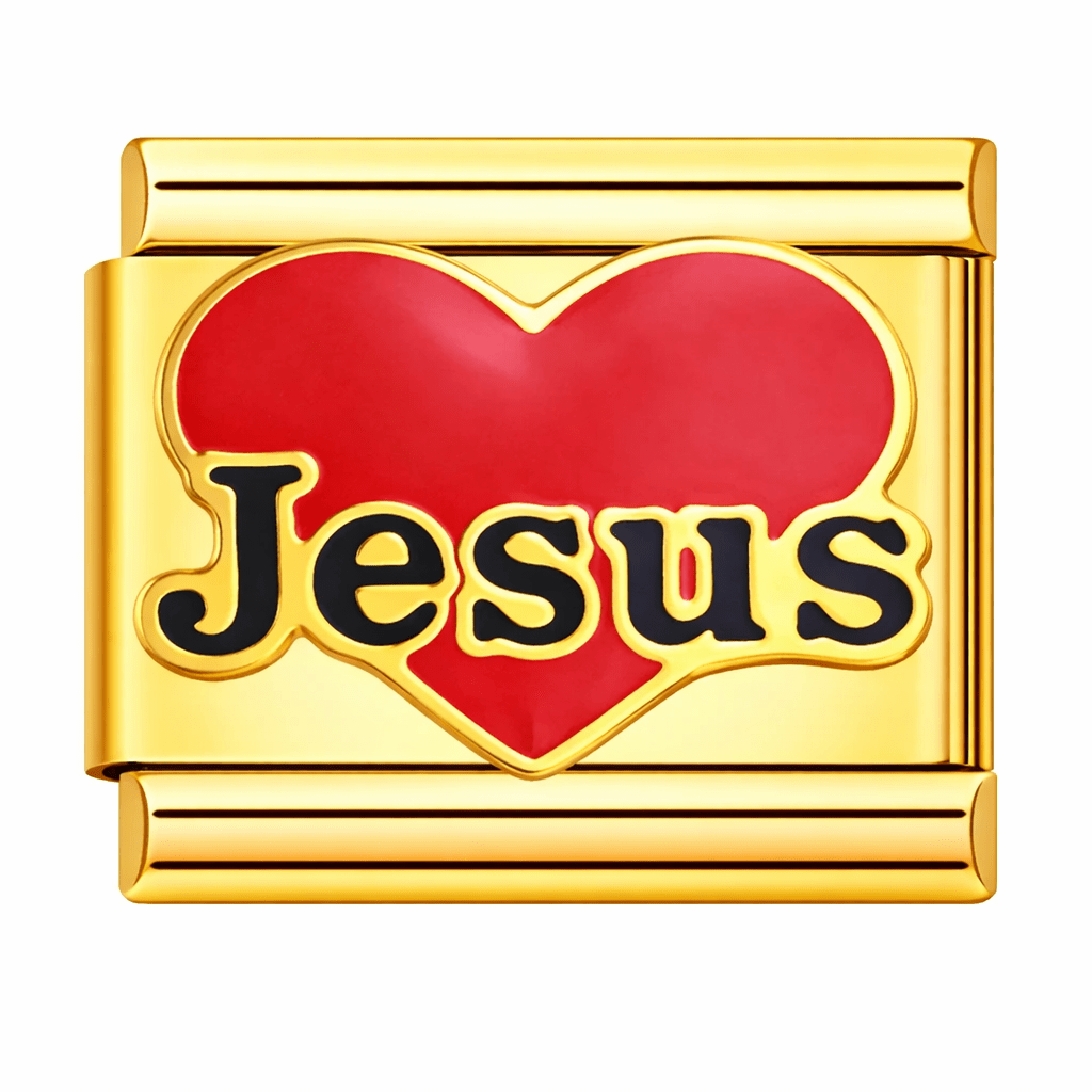 Jesus - – Italian Charm Bracelet by Charmette