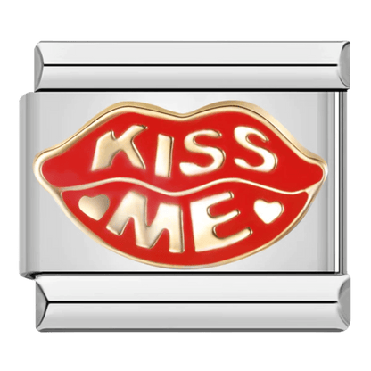 Kiss Me - – Italian Charm Bracelet by Charmette