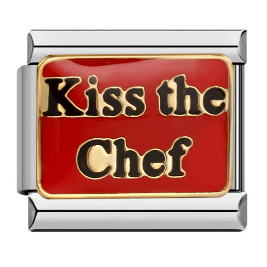 Kiss The Chef - – Italian Charm Bracelet by Charmette