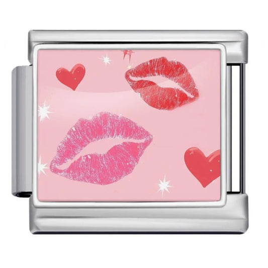 Kisses - – Italian Charm Bracelet by Charmette