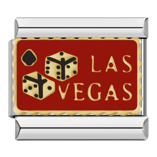 Las Vegas - – Italian Charm Bracelet by Charmette