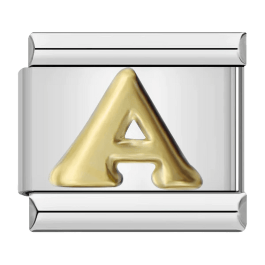 Letter (A) - – Italian Charm Bracelet by Charmette