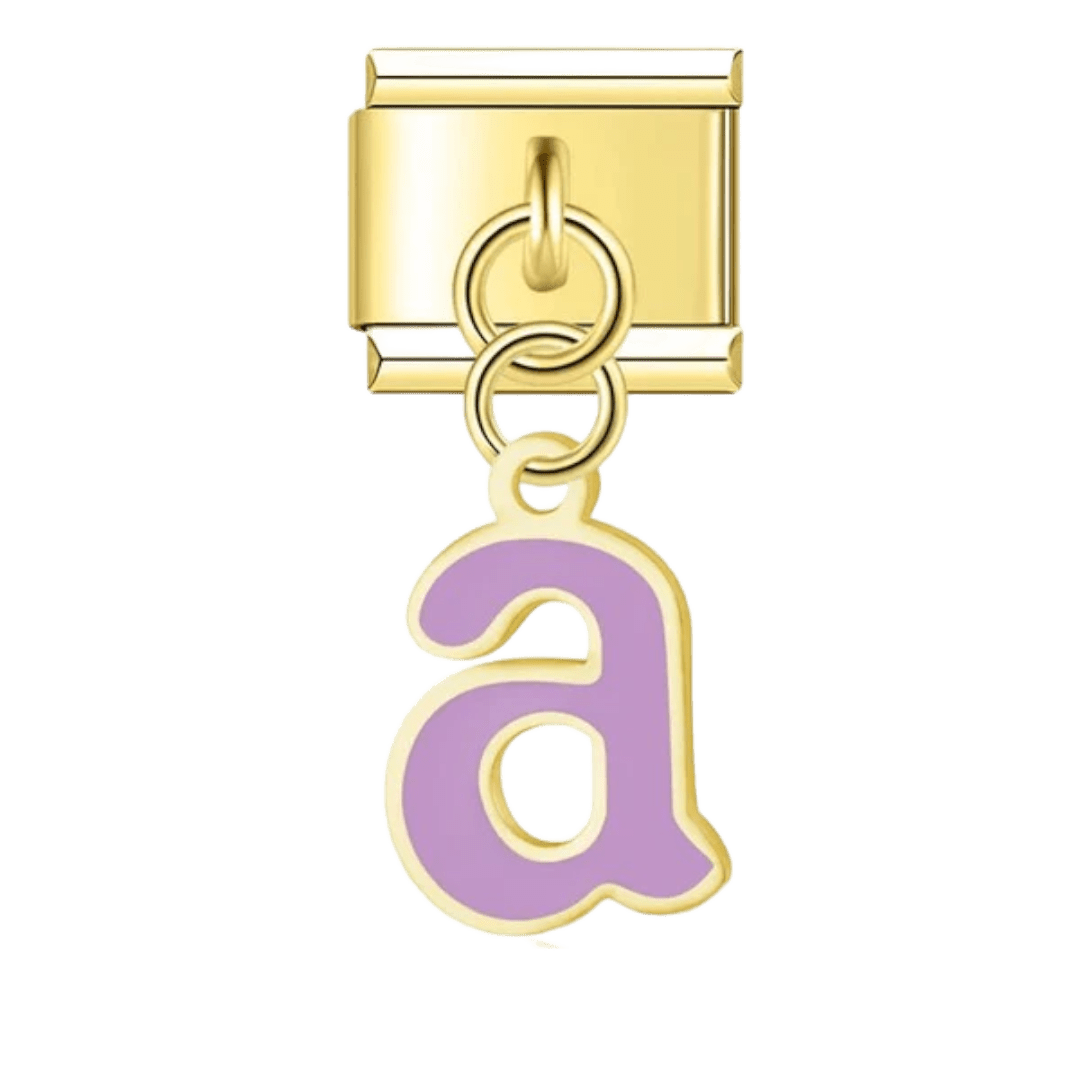 Letter (A) - – Italian Charm Bracelet by Charmette