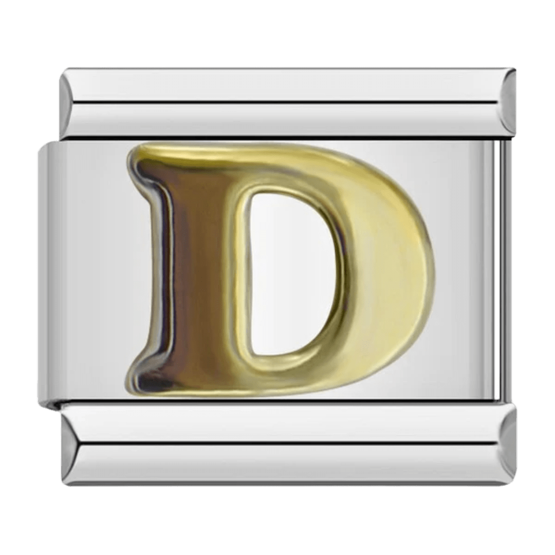 Letter (D) - – Italian Charm Bracelet by Charmette