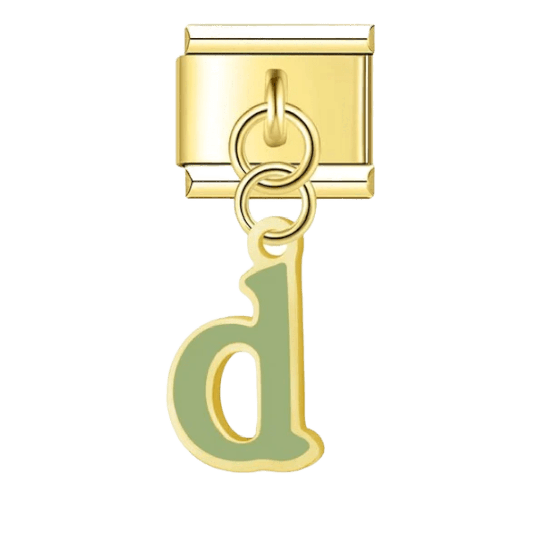 Letter (D) - – Italian Charm Bracelet by Charmette