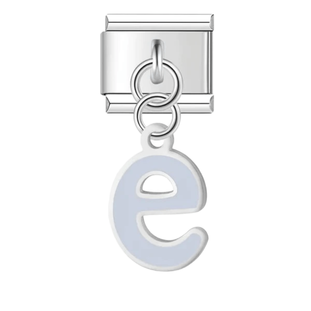 Letter (E) - – Italian Charm Bracelet by Charmette