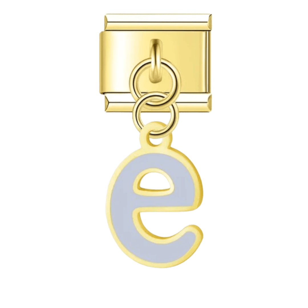 Letter (E) - – Italian Charm Bracelet by Charmette