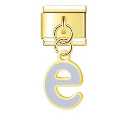 Letter (E) - – Italian Charm Bracelet by Charmette