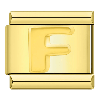 Letter (F) - – Italian Charm Bracelet by Charmette