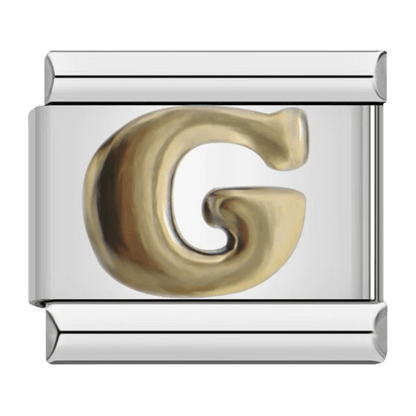 Letter (G) - – Italian Charm Bracelet by Charmette