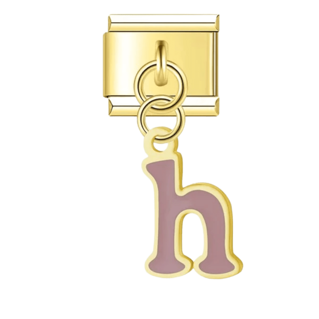 Letter (H) - – Italian Charm Bracelet by Charmette