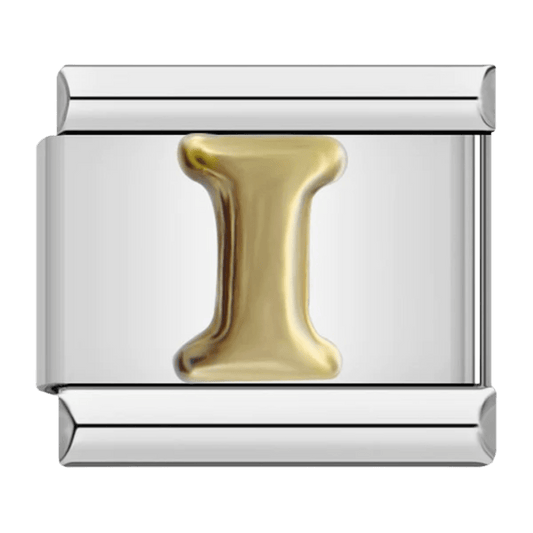 Letter (I) - – Italian Charm Bracelet by Charmette