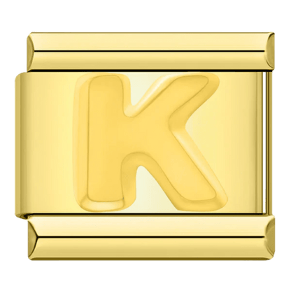 Letter (K) - – Italian Charm Bracelet by Charmette