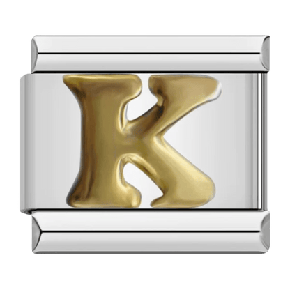 Letter (K) - – Italian Charm Bracelet by Charmette