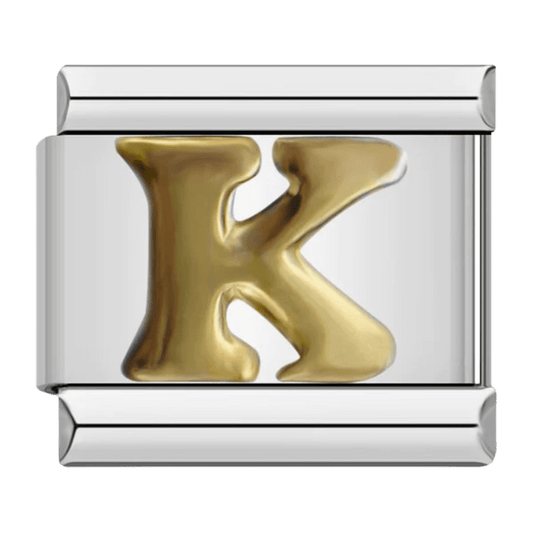 Letter (K) - – Italian Charm Bracelet by Charmette