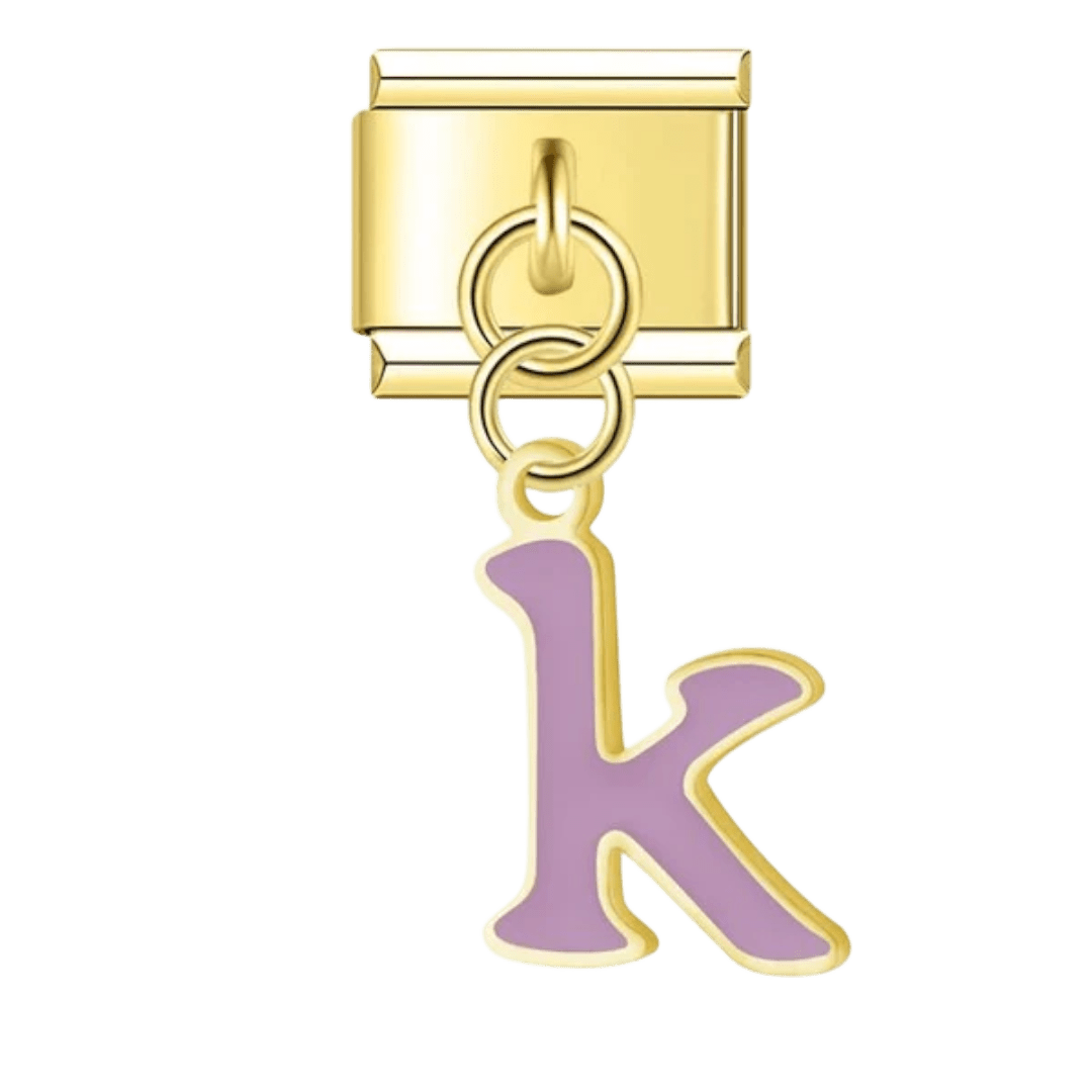Letter (K) - – Italian Charm Bracelet by Charmette