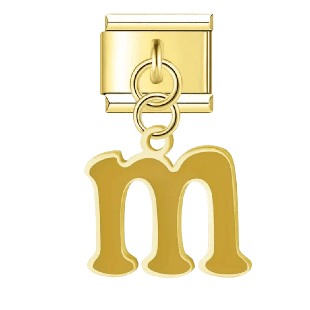 Letter (M) - – Italian Charm Bracelet by Charmette