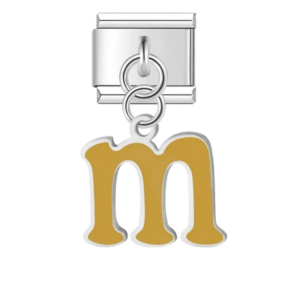 Letter (M) - – Italian Charm Bracelet by Charmette