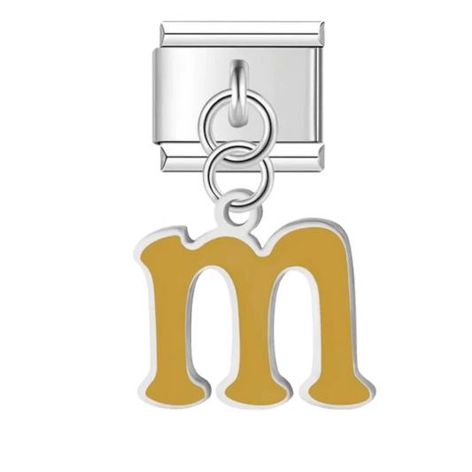 Letter (M) - – Italian Charm Bracelet by Charmette