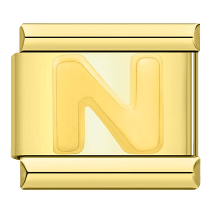 Letter (N) - – Italian Charm Bracelet by Charmette