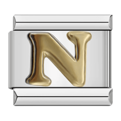 Letter (N) - – Italian Charm Bracelet by Charmette