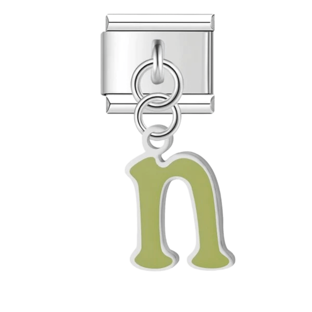 Letter (N) - – Italian Charm Bracelet by Charmette